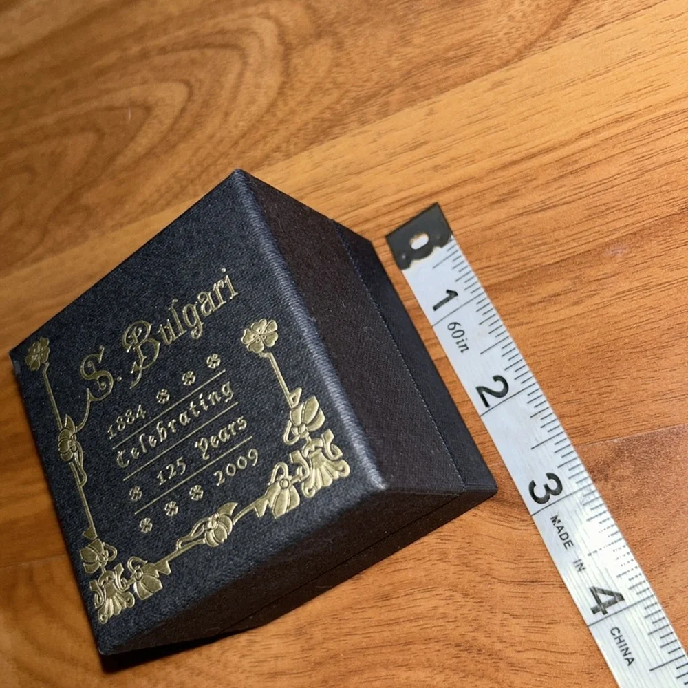 Authentic Bvulgari Mini Box and Dustbag